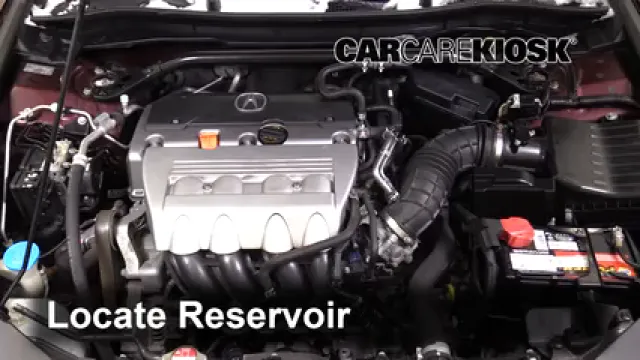 2012 Acura TSX 2.4L 4 Cyl. Wagon Liquide essuie-glace Ajouter du liquide